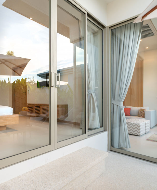 Double Glazed Sliding Doors Perth - Aluminium Patio Doors with Noise Reduction