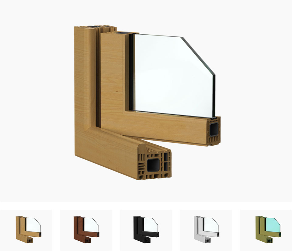 Double glazed sliding windows premium hardware
