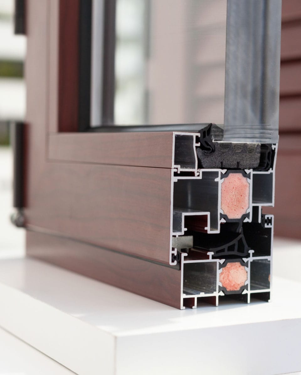 Double glazing sliding windows thermal performance