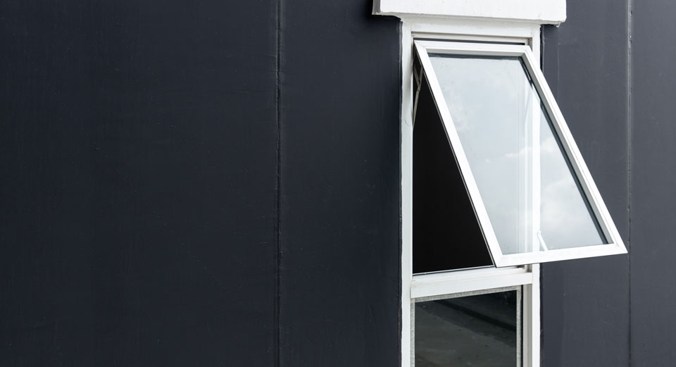 Double glazed sliding windows bedroom installation